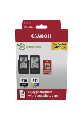 CANON PG-510/CL-511 Ink Cartridge PVP