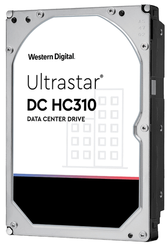 WESTERN DIGITAL Ultrastar DC HC310 8,9cm 3,5Zoll 26.1MM 4000GB 256MB 7200RPM SATA ULTRA 4KN SE