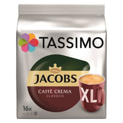 Kaffeekapseln Tassimo Caffè Crema Classico XL - 16 Stück