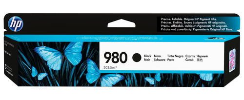HP 980A Original Tinte schwarz Standardkapazität 203.5ml 10.000 Seiten 1er-Pack Office jet Enterprise