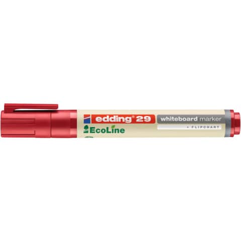 29 Boardmarker EcoLine - nachfüllbar, 1-5 mm, rot