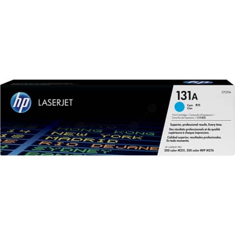 Lasertoner Nr. 131A cyan HP CF211A