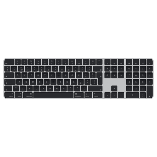 APPLE Magic Keyboard with Touch ID and Numeric Keypad for Mac models with silicon Black Keys Niederländisch