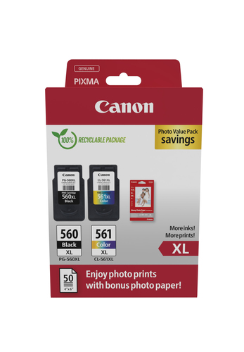 CANON CRG PG-560XL/CL-561XL Ink Cartridge PHOTO VALUE