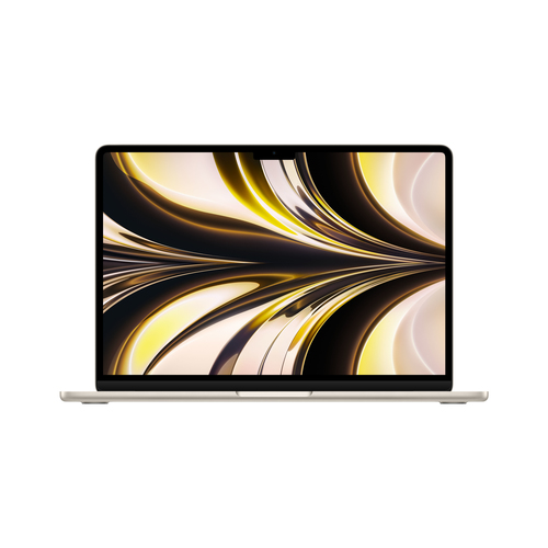 APPLE MacBook Air 34,46cm 13,6Zoll Apple M2 Chip 8-Core CPU und 8-Core GPU 8GB gem. RAM 256GB SSD DE - Polarstern