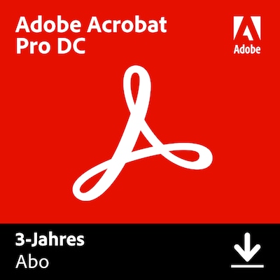 Adobe Acrobat Pro Document Cloud | 3 Jahre | Download & Produktschlüssel