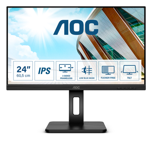 AOC 24P2Q 60,5cm 23,8Zoll Full HD monitor VGA DVI HDMI
