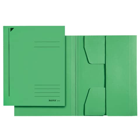 3924 Jurismappe - A4, Pendarec-Karton 430g, grün