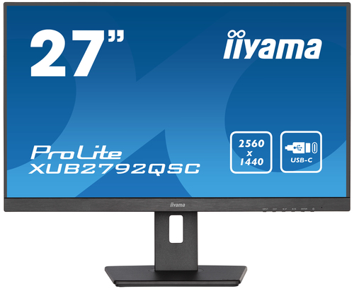 IIYAMA XUB2792QSC-B5 68,58cm 27Zoll IPS 2560x1440 350cd/m2 4ms HDMI DP